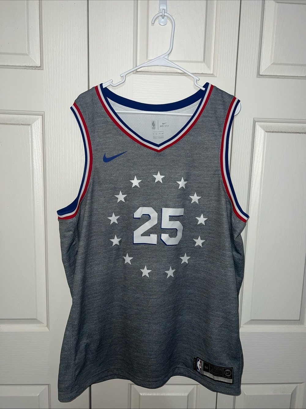 Nike Ben Simmons Philadelphia Sixers Jersey 56